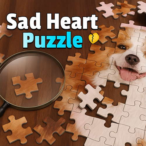 Sad heart Puzzle